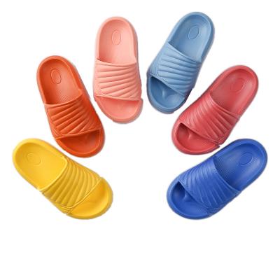 China Comfort Flat Slipper Eva Kids Shoes With Led Cartoon Light Maker Summer Slipper Slides Slippers Kids for sale