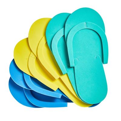 China Wholesale Pedicure Flip Flop Unisex Salon Pedicure Strap Spa Sewing EVA Shoes Beauty Salon Cheap EVA Foam Spa Disposable Slipper for sale