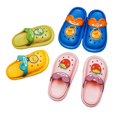 China Customized Cute Anti-skid Shoes Waterproof Lightweight Durable Unisex Platform EVA Garden Clogs Cartoon Plastic Beach Kindergarten Shoes for sale