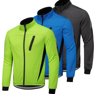 China Breathable Waterproof Winter Wind Breaker Mountaineering Fleece Clothes Outdoor Cycling Sports Men's Jacket for sale