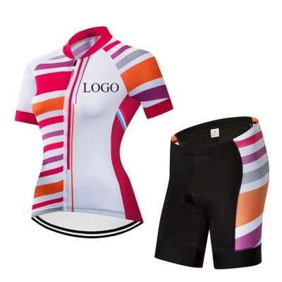 China 2022 Breathable Cycling Wear Comfortable Cycling Jersey Cycling Clothing For Woman for sale