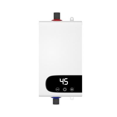 China New Hotel 3500W Water Heater Mini Tankless Instantaneous Water Heater Electric Kitchen Heater 110v 220v for sale