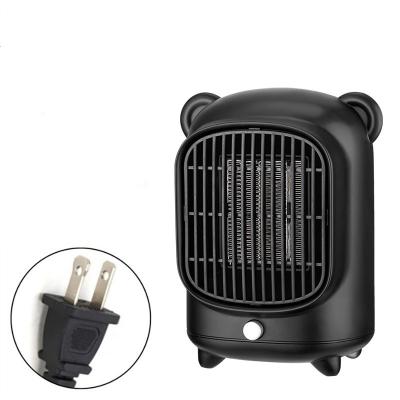 China Hot Selling Small Size Hotel Fan Electric Heaters Heaters Table Low Consumption Home Intelligent Heaters for sale