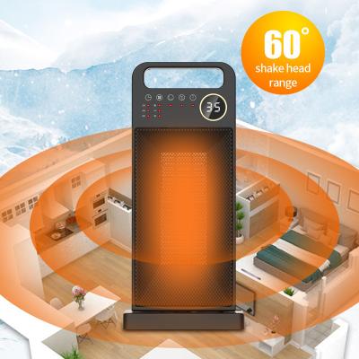 China The New 2000W 110v/220v Space Heater Mini Fan Heater Smart Telecontrol Portable Electric Hotel Home Heater for sale