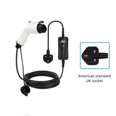 China CP Pile Electric Vehicle Cable Electric Vehicle Charger AC EV Charging Portable Charging Station for sale