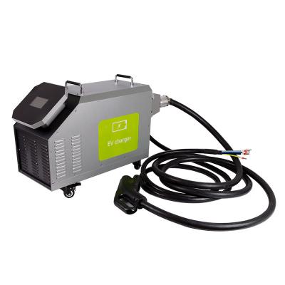 China Different Standard DC 15kw Ev Ocpp Outdoor Electric Car Station Mobile Portable Charger GH-2208261713 for sale