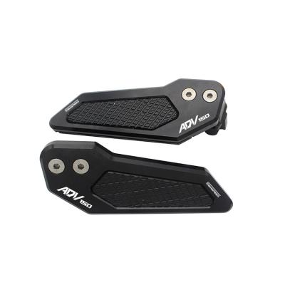 China Plastic+aluminum SEMSPEED ADV Logo Left Right Foot Hold Platform Motorcycle Accessories Foot Pegs Rear Pedal For HONDA ADV 150 2019-2021 for sale