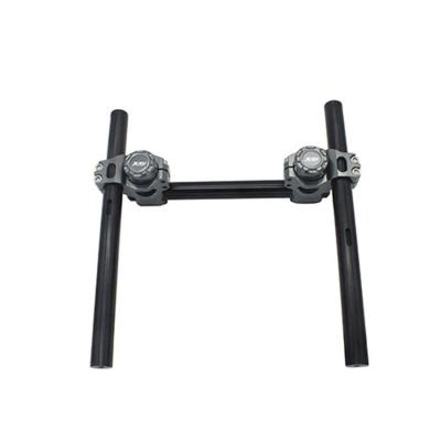 China Aluminum Alloy Adjustable Solid 48mm Handlebar 51mm 53mm 58mm For Honda X-ADV750 2017-2018 Separate Black 2pcs XADV 750 Handlebar 2019 2020 for sale