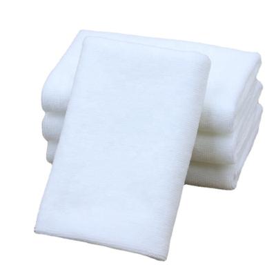 China 35 Tablets*70cm White Personalized Soft Microfiber Towel Sublimation Printed Hotel Towel For Promotion for sale