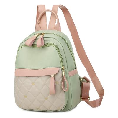 China Wholesale Fashion Waterproof Elegant Lady Bag Backpack School Girls Nylon Mini Backpack for sale