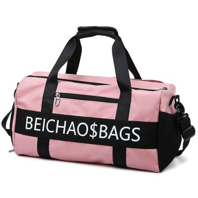 China Large Capacity China Traveling Sports Gym Luggage Duffle Trolley Bags New Design Fashion Foldable Mens Ladies Travel Bag for sale