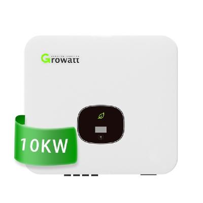 China Growatt 5KW 10KW 15KW 20KW 30KW 40KW 50KW on grid hybrid inverter 3 phase solar power inverter 525/395/222mm for sale