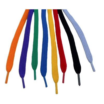 China New Customized Viable Colored Plastic Tips Polyester / Nylon / Cotton Rope 120cm for sale