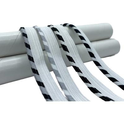 China Sustainable Durable Piping Garment Rope Factory 10mm Polyester Lurex Bias Piping Rope for sale