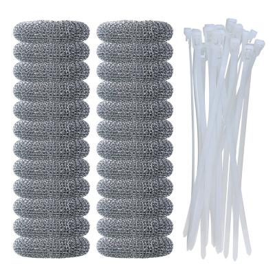 China DUST FILTER Fiber Traps Washing Machine Fiber Trap Trap Laundry Mesh Washer Hose Filter With Cable Ties for sale