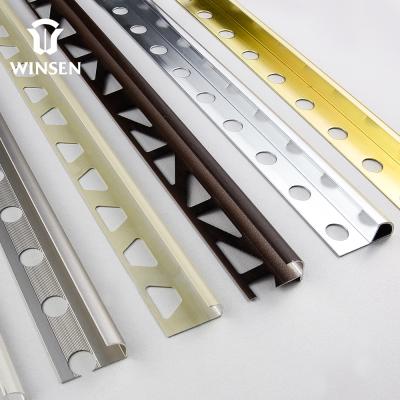 China Modern Ceramic Tile Trim Profile Aluminum Edge Guard for sale