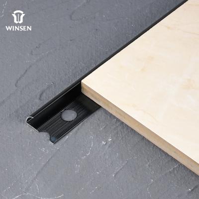 China Newest Arrival 2021 Modern Laminate Industrial Aluminum Profile For Worktop Protection for sale