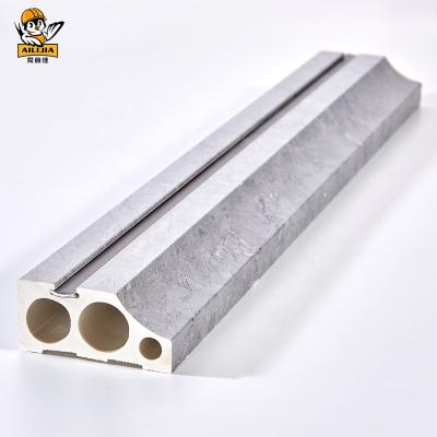 China Modern PVC Marble Casting Wall Molding Decorative Border Line for sale