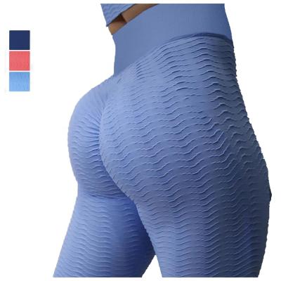 China New Arrival Activewear Antibacterial Tummy Control Yoga Pants Fitness Honeycomb Gym Workout Leggings For Women for sale