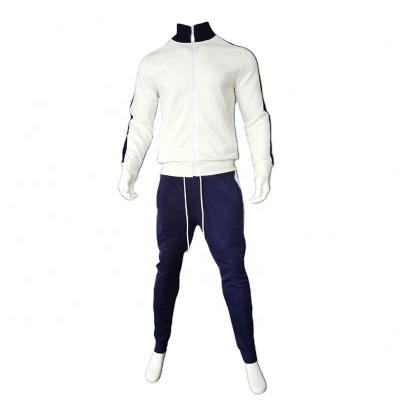 China Breathable Gymwear Zipper Jacket And Two Piece Set Men Wholesale Sweatsuits Pants Track for sale