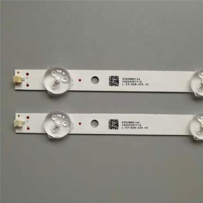 China Hotel K320WD A4 - 4708-K320WD-A4 8leds 619mm led backlight strip for TCL 32inch panel for sale