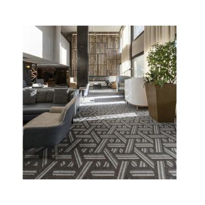 China Stain Resistant Cut Loop Construction Highly Durable Hand Tufted Carpet Heavy Traffic Wall To Wall Carpet for sale