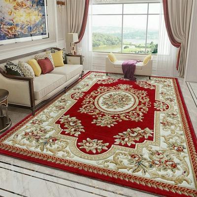 China Stain Resistant Living Room Rug Luxury Hand Tufted Rug For Villa With Custom Design for sale