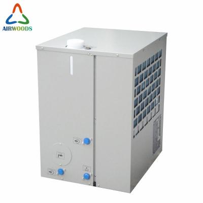 China Hotels Mini Cold Climate Intelligent Top Discharge Water Chiller Air Conditioner for sale