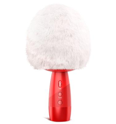 China EOV 2022 Fashion Design Smartphone Karaoke Microphone Speaker Wireless Music Player For Home /Outdoor for sale