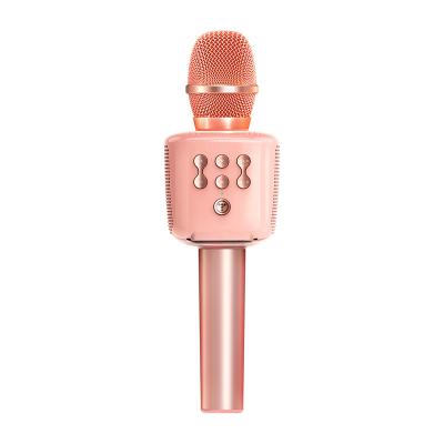 China Hot Blue Wireless Handheld Microphone Tooth Karaoke Microphone Machine for Home Outdoor Party for Smart Phone Tablet for sale