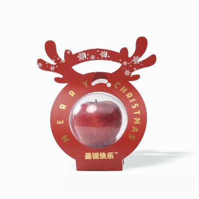 China Normal Transparent Cardboard Christmas Theme Packing Packaging Box for sale