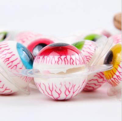 China Natural Hot Sale Custom Eyeball Candy Gummy Soft Gift For Kids for sale