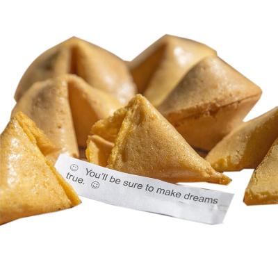 China Cute and Delicious Hot Selling Natural Custom Fortune Cookie for sale