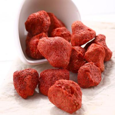 China Dried Organic Freeze Dried Strawberry Dried Fruit For Sale Bulk for sale