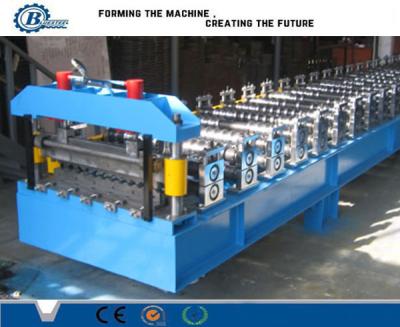 China gewellte Deckungs-Rolle des Hydraulikmotor-3kw Metall, die Maschine durch automatisches Kontrollsystem bildet zu verkaufen