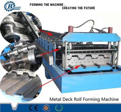 Chine Petit pain de Decking de plancher en acier en métal de construction formant la machine pour le marché de l'Afrique à vendre