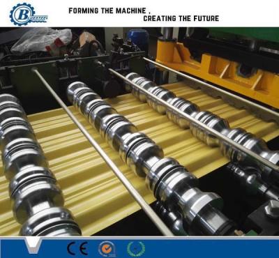 China El cinc de aluminio cubrió el rollo de acero del tejado que formaba la máquina, rollo de acero esmaltado de la teja que formaba la máquina en venta