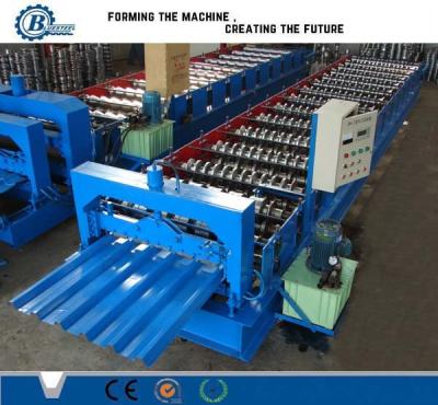 China IBR Trapezoidal Metal Roofing Roll Forming Machine for sale