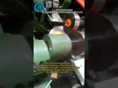 Hydraulic Pressure Cold Metal C Z Purlin Roll Forming Machine With Automatic PLC Control