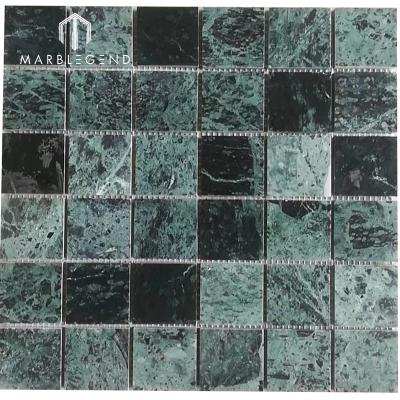 China Emerald Green CLASSIC Marble Factory Price Stone Mosaic Tile for sale