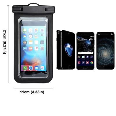 China Shockproof Cell Phone Pouch ABS PVC TPU Smartphone Bag Water Proof Phone Cases IPX8 Waterproof for sale