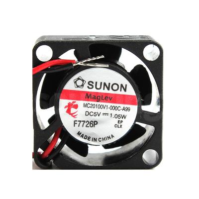 China ORIGINAL factory MC20100V1-000C-A99 DC ultra-quiet cabinet fan SUNON 2010 5V 0.21A for sale