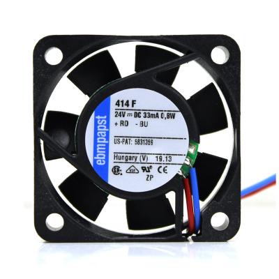 China New 414F dc24V 0.8W 4CM 40*40*10mm Silent Inverter Cabinet 4010 Axial Flow Cooling Fan from factory for sale