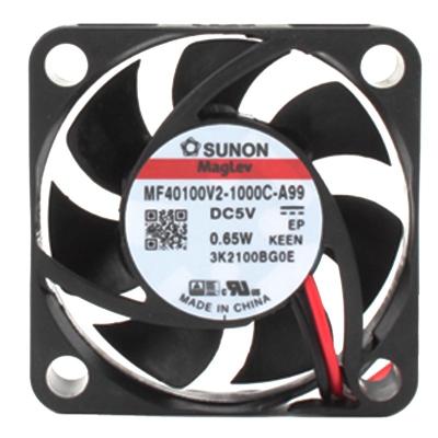 China Hotels in 40*40*10 5V 0.65W MF40100V2-1000C-A99 DC 5v 4010 current brushless axial fow fan for sale