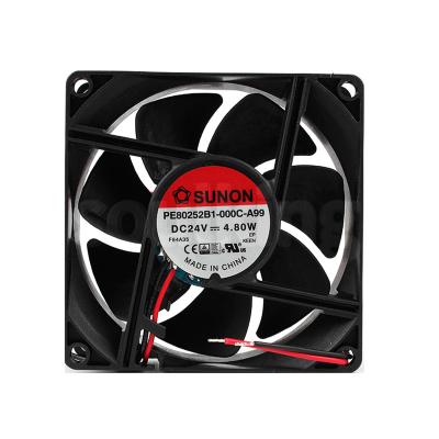 China Original Factory Sunon PE80252B1-000C-A99 8025 24V 4.8W High Air Volume Fan for sale