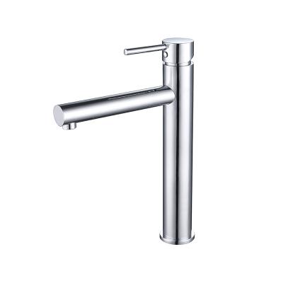 China Chrome UPC Modern American Single-Handle Bath Bathroom Basin With Faucet for sale