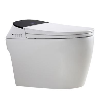 China Cheap Floor Wc Auto Operation Bathroom Mount Bidet Ceramic Toilet Ceramic Heated Auto Sensor Smart Smart Auto Toilet for sale