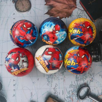 China Fashionable F&J Brand Customized Cartoon Spherical Pattern Spiderman Super Decompression Toy Stretchy Balls for sale