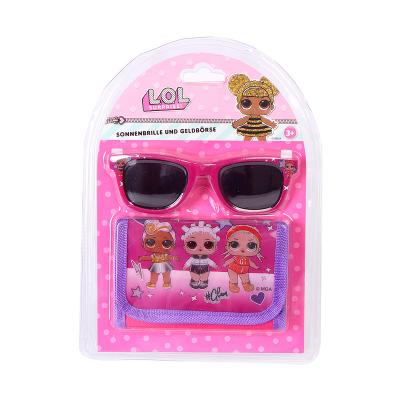 China 2021 cartoon cheap fashion sale children's whole sunglasses high quality sunglasses with wallet for sale