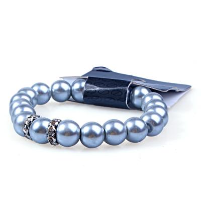 China Hot selling high quality F&J brand low price plastic kids imitation pearl charms beads bracelet for sale